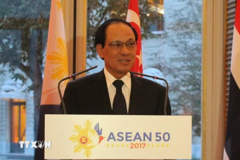 Tổng thư ký ASEAN Lê Lương Minh. (Ảnh: Linh Hương/TTXVN)