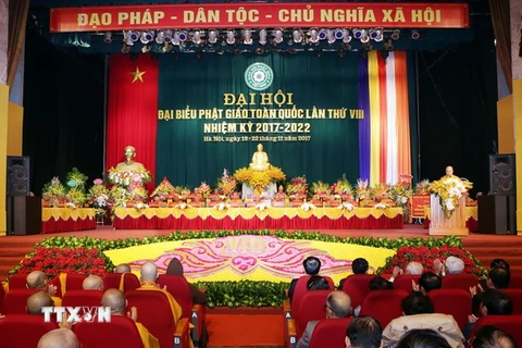 Toàn cảnh khai mạc Đại hội. (Ảnh: Nguyễn Dân/TTXVN)