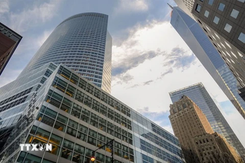 Trụ sở Goldman Sachs ở New York (Mỹ) ngày 16/1/2015. (Nguồn: Business Insider/ TTXVN)