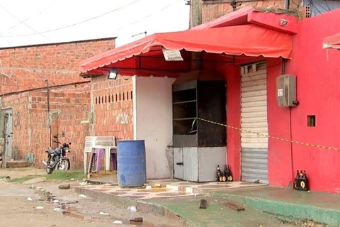 Hộp đêm Forro do Gago nơi xảy ra vụ xả súng. (Nguồn: independent.co.uk)