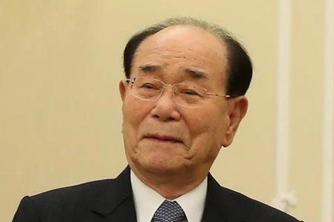 Chủ tịch Đoàn Chủ tịch Hội nghị Nhân dân Tối cao (Quốc hội) Triều Tiên, ông Kim Yong-nam. (Nguồn: Yonhap/TTXVN)