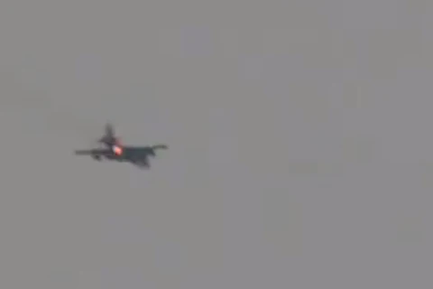 Chiếc Su-25 bị bắn hạ. (Nguồn: Businessinsider)