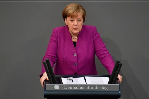 Thủ tướng Đức Angela Merkel​. (Nguồn: AFP/TTXVN)