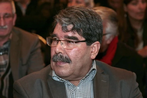 Cựu thủ lĩnh của Liên minh Dân chủ người Kurd ở Syria (PYD) Saleh Muslim. (Nguồn: AFP/TTXVN)