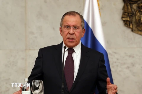 Ngoại trưởng Nga Sergey Lavrov. (Nguồn: THX/TTXVN)