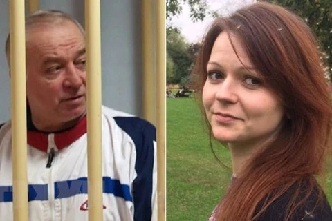 Cựu điệp viên Sergei Skripal và con gái Yulia Skripal). (Nguồn: EPA/TTXVN)