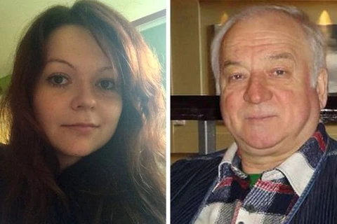 Hai cha con cựu điệp viên hai mang người Nga Sergei Skripal. (Nguồn: BBC)