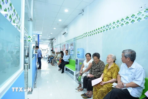 Trạm Y tế phường 11, quận 3, Thành phố Hồ Chí Minh. (Ảnh: Phương Vy/TTXVN)