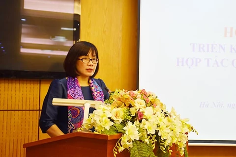 Bà Đặng Hoàng Oanh. (Nguồn: moj.gov.vn)