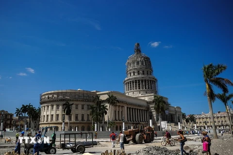 Capitolio - công trình kiến trúc kỳ vĩ của nhân dân Cuba. (Nguồn: AFP/TTXVN)