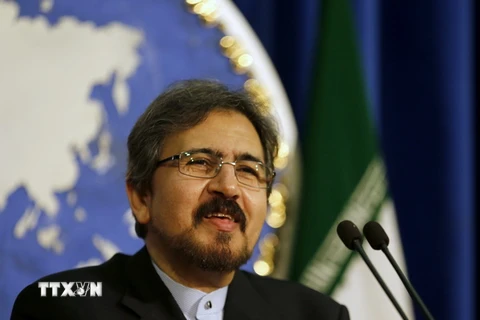 Người phát ngôn của Bộ Ngoại giao Iran, ông Bahram Qasemi. (Nguồn: THX/TTXVN)