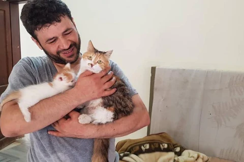 (Nguồn: Alaa and house of Cats Ernesto in Aleppo)