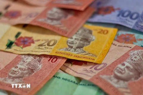 Đồng ringgit của Malaysia. (Nguồn: AFP/TTXVN)