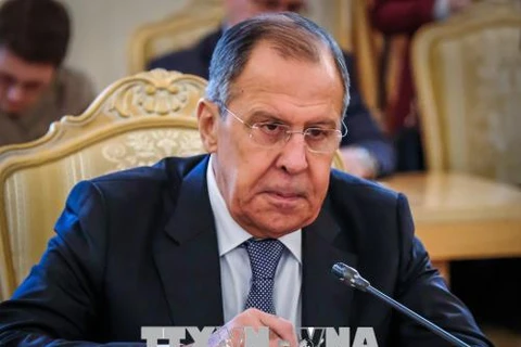 Ngoại trưởng Nga Seigei Lavrov. (Nguồn: AFP/TTXVN)