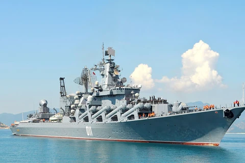 Đoàn tàu Hạm đội Thái Bình Dương-Hải quân Nga thăm Cảng Cam Ranh