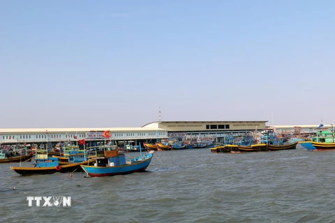 Cảng Phan Thiết. (Ảnh: Nguyễn Thanh/TTXVN)