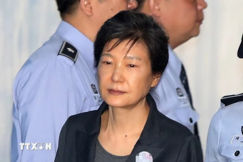 Cựu Tổng thống Park Geun-hye. (Nguồn: Yonhap/TTXVN)