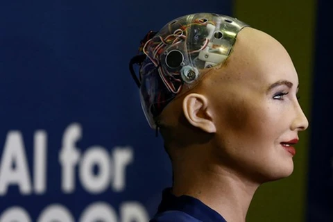 Sophia, robot đầu tiên trên thế giới có quyền công dân. (Nguồn: egypttoday.com)