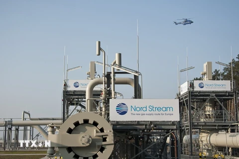Đường ống dẫn khí đốt Dòng chảy phương Bắc 2 tại Lubmin, Đức ngày 8/11/2011. (Nguồn: AFP/TTXVN)