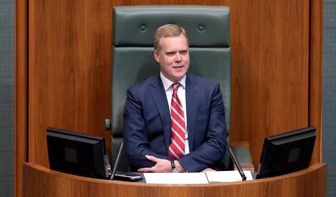 Chủ tịch Hạ viện Australia Tony Smith. (Nguồn: theaustralian.com.au)