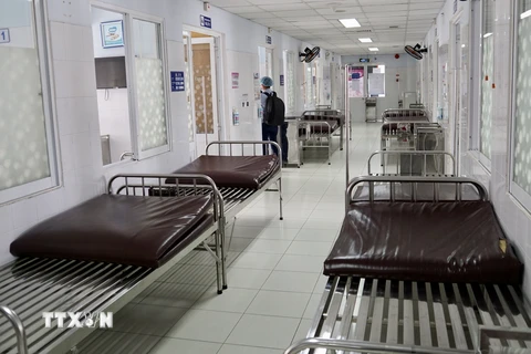 Hình ảnh khu điều trị tại một bệnh viện. (Ảnh: TTXVN)