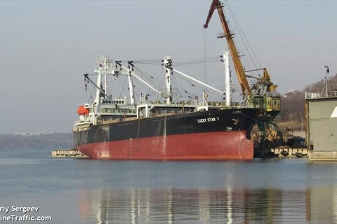 Một tàu chở hàng của Triều Tiên. Ảnh minh họa. (Nguồn: pesoreserve.com)