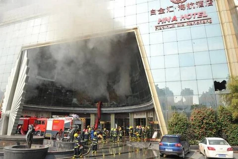 Cháy khách sạn tại Trung Quốc, gần 20 người thiệt mạng