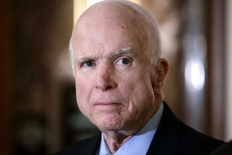 Thượng nghị sỹ Mỹ John McCain. (Nguồn: abc.net.au)