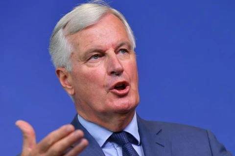 Trưởng đoàn đàm phán của Liên minh châu Âu (EU) về Brexit, ông Michel Barnier. (Nguồn: AFP)