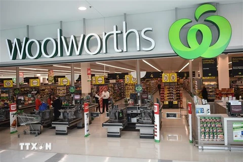 Một siêu thị Woolworths ở Sydney, Australia. (Ảnh: AFP/TTXVN)