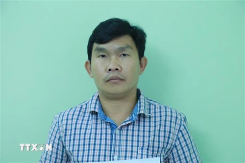Đối tượng Lê Hoài Linh. (Ảnh: Nguyễn Văn Việt/TTXVN)