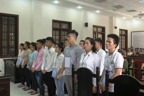 Y án sơ thẩm đối với 15 bị cáo gây rối trật tự công cộng tại Đồng Nai