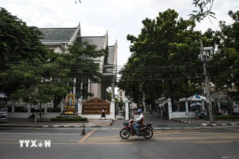 Quang cảnh bên ngoài một trường đại học ở Bangkok, Thái Lan. Ảnh minh họa. (Nguồn: AFP/TTXVN)