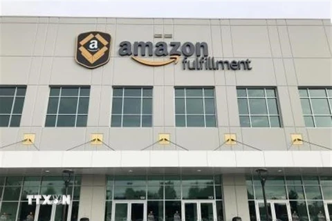 Trung tâm dịch vụ của Amazon tại Washington, Mỹ ngày 21/9/2018. (Ảnh: Kyodo/ TTXVN)