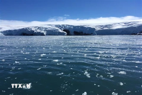Sông băng Collins, Nam Cực ngày 1/2/2018. (Ảnh: AFP/ TTXVN)