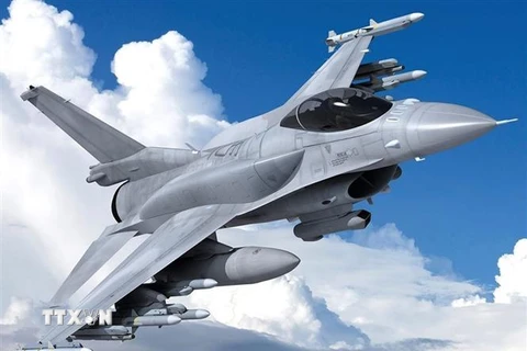 Máy bay F-16 Block 70 của Tập đoàn Lockheed Martin (Mỹ). (Ảnh: BulgarianMilitary.com/ TTXVN)
