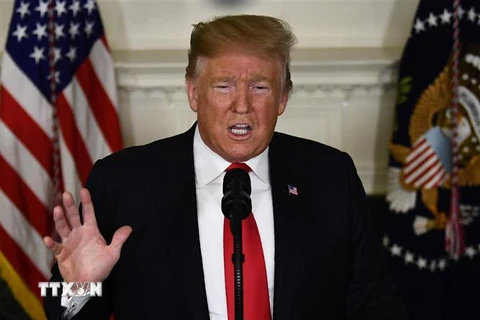 Tổng thống Mỹ Donald Trump. (Ảnh: AFP/TTXVN)