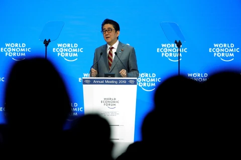 Thủ tướng Nhật Bản Shinzo Abe ho biết quản lý dữ liệu sẽ là chủ đề chính tại Hội nghị thượng đỉnh G20. (Nguồn: Reuters)