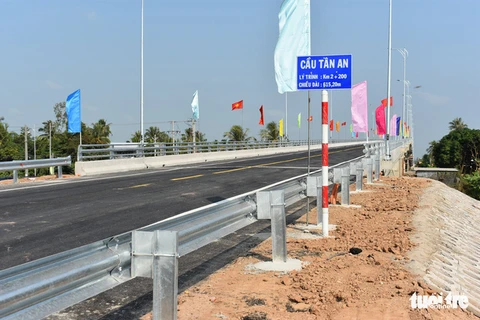 Khánh thành cầu Tân An kết nối thông suốt tuyến tỉnh lộ 952