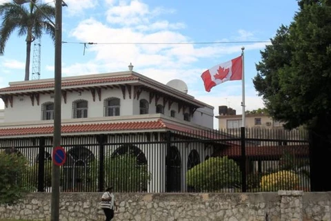 Đại sứ quán Canada tại Havana. (Nguồn: Reuters)
