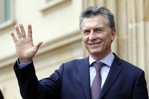 Tổng thống nước Cộng hòa Argentina Mauricio Macri. (Nguồn: AP)