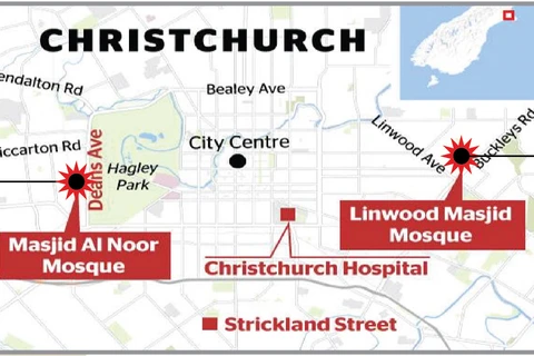 New Zealand gọi vụ xả súng 2 đền thờ Hồi giáo là tấn công khủng bố