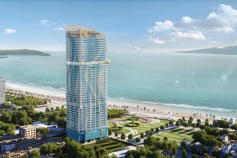 Phối cảnh dự án TMS Hotel Quy Nhon Beach. (Nguồn: Vietnam+)