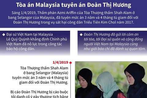 [Infographics] Toàn cảnh phiên xét xử Đoàn Thị Hương