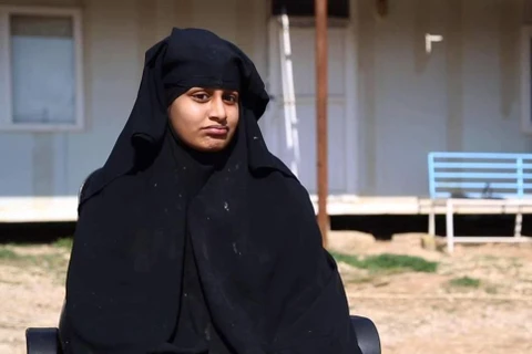 Shamima Begum được mô tả là 'cô gái quảng cáo' cho tổ chức Nhà nước Hồi giáo (IS) tự xưng. (Nguồn: standard.co.uk)