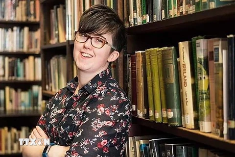 Nữ nhà báo Lyra McKee. (Ảnh: AFP/ TTXVN)