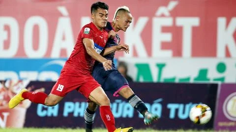 Câu lạc bộ Sài Gòn thắng Câu lạc bộ Hải Phòng với tỷ số 1-0 ​