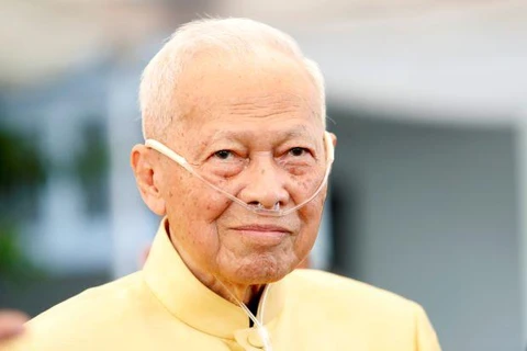 Chủ tịch Hội đồng Cơ mật, cựu Thủ tướng Thái Lan Prem Tinsulanonda. (Nguồn: thestar.com.my)