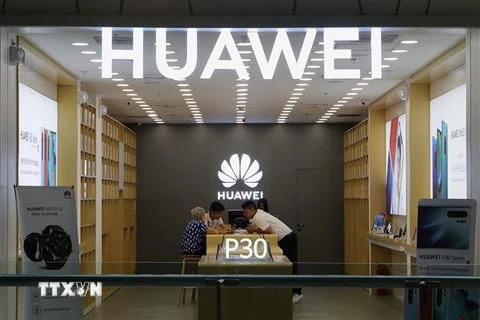Một cửa hàng của Huawei tại Manila, Philippines, ngày 23/5/2019. (Ảnh: THX/ TTXVN)