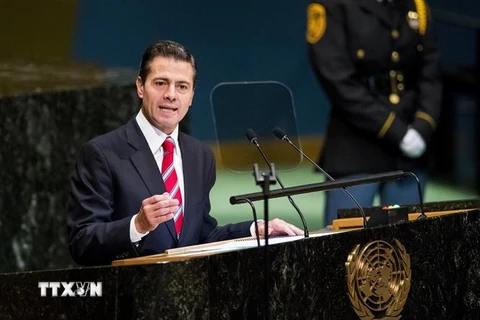 Cựu Tổng thống Mexico Enrique Pena Nieto. (Ảnh: THX/TTXVN)